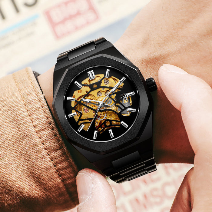 Open-Dial Automatic Watch