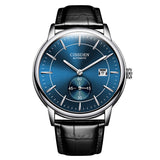 Classic Automatic Leather-Strap Watch