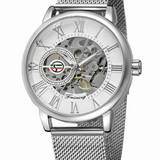 Skeleton Mesh Mechanical Watch