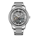 Classic Automatic Leather-Strap Watch