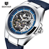 BENYAR BY-5207M Skeleton Automatic Watch