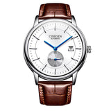 Classic Automatic Leather-Strap Watch