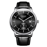 Classic Automatic Leather-Strap Watch