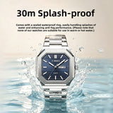 Octagonal Calendar Quartz Watch