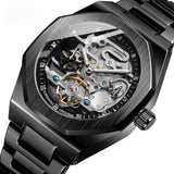 Octagonal Skeleton Automatic Watch — 40 mm