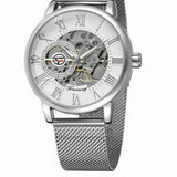Skeleton Mesh Mechanical Watch