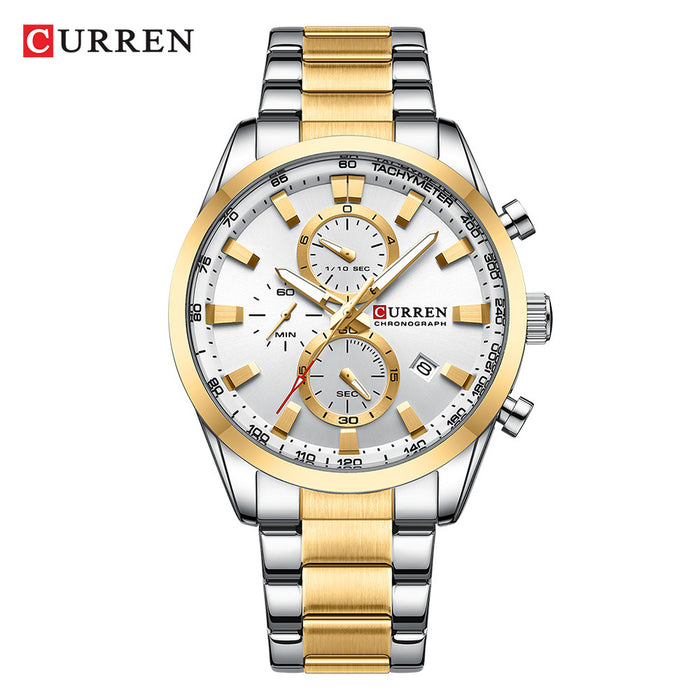 CURREN Multi-Function Quartz Watch