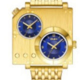 Dual Dial Bracelet Quartz Watch