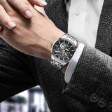 DOM Open-Heart Automatic Watch — 44 mm