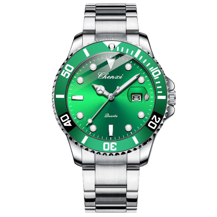 Classic Bezel Calendar Watch