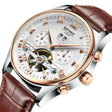 Calendar Open-Heart Automatic Watch — 41 mm