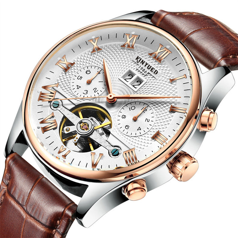 Calendar Open-Heart Automatic Watch — 41 mm