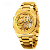 Octagonal Skeleton Automatic Watch — 40 mm