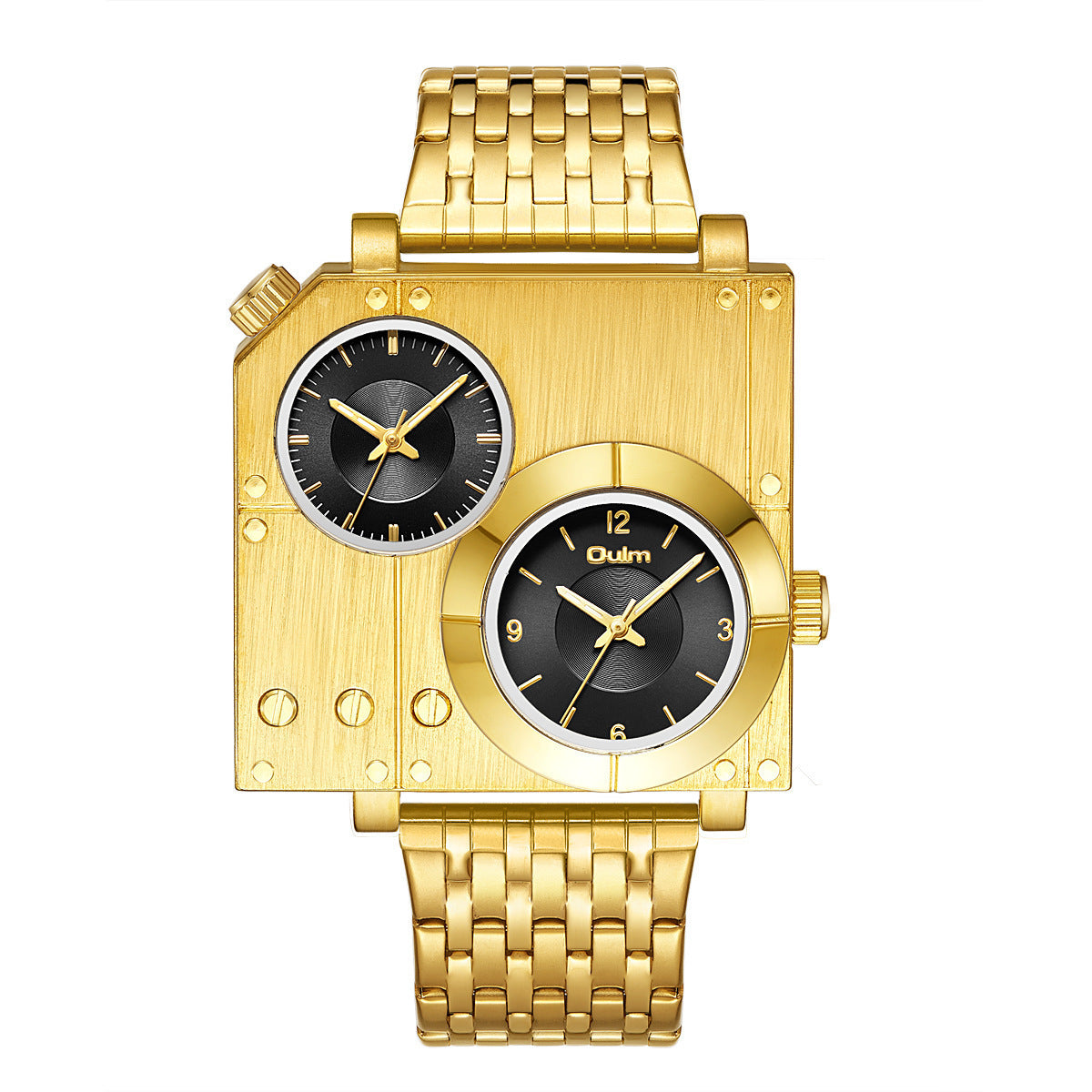 Dual Dial Bracelet Quartz Watch