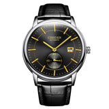 Classic Automatic Leather-Strap Watch
