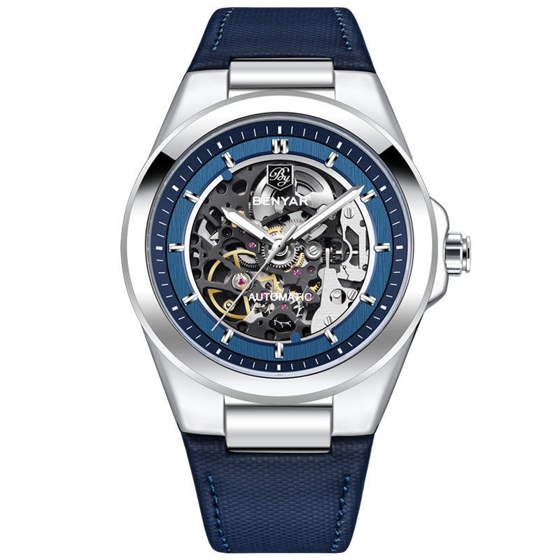 BENYAR BY-5207M Skeleton Automatic Watch