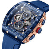 Six-Hand Sports Chronograph Watch
