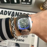 Retro Dual-Display Bracelet Watch