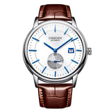 Classic Automatic Leather-Strap Watch