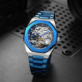 Octagonal Skeleton Automatic Watch — 40 mm