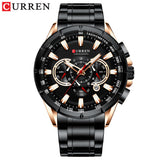 CURREN Six-Hand Calendar Watch