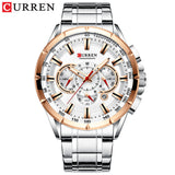 CURREN Six-Hand Calendar Watch
