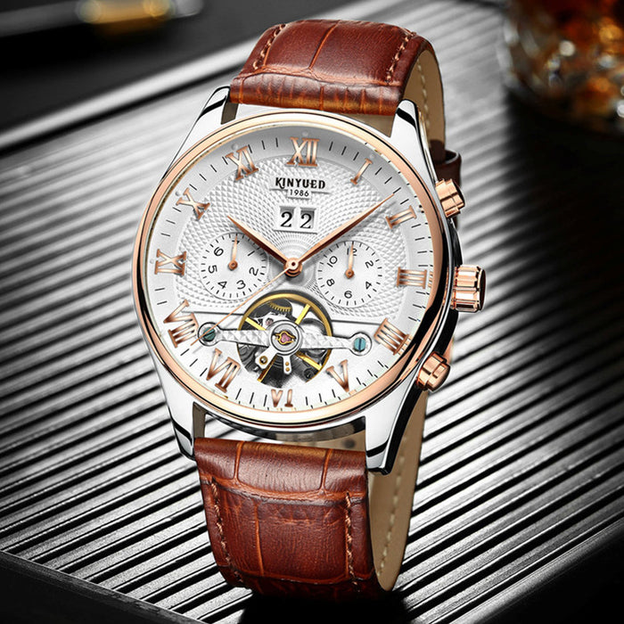 Calendar Open-Heart Automatic Watch — 41 mm