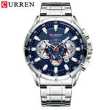 CURREN Six-Hand Calendar Watch