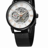 Skeleton Mesh Mechanical Watch